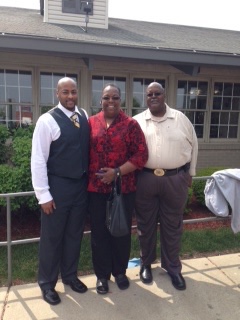 Gerald with family members