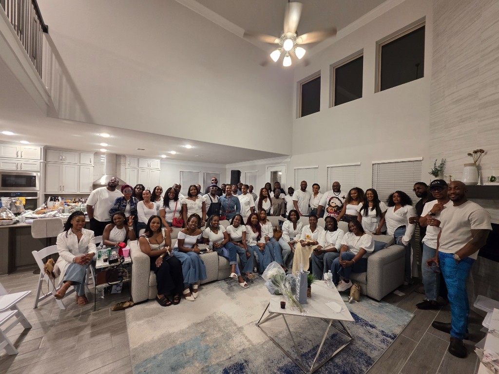 Wide angle group shot