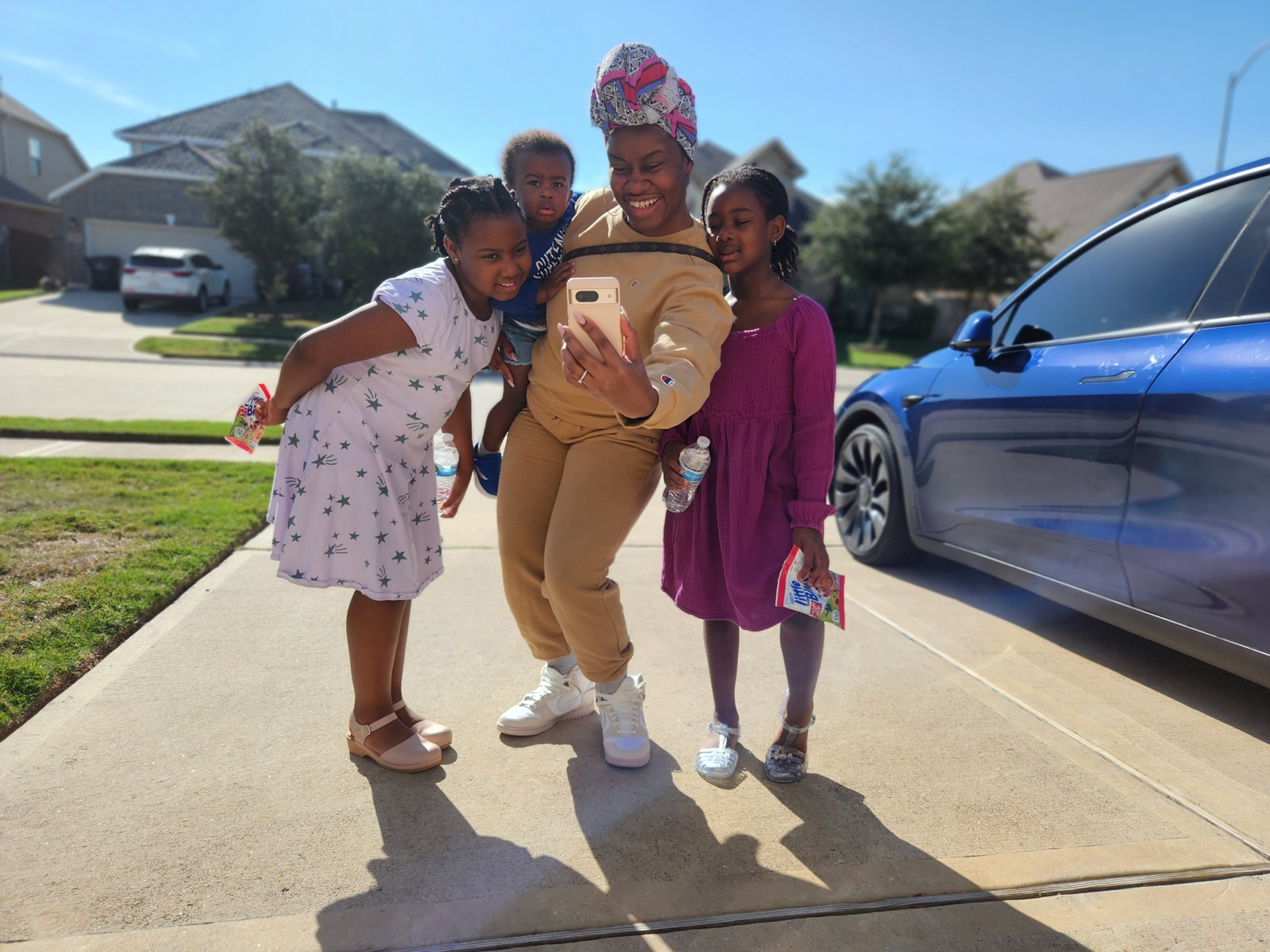 Family of five