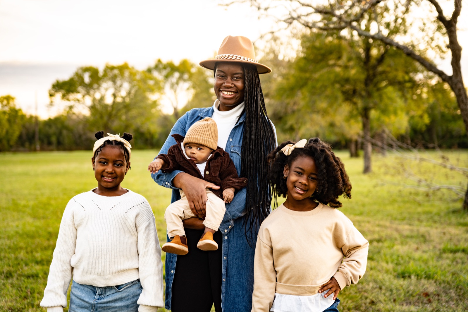 The Raines family, fall 2022