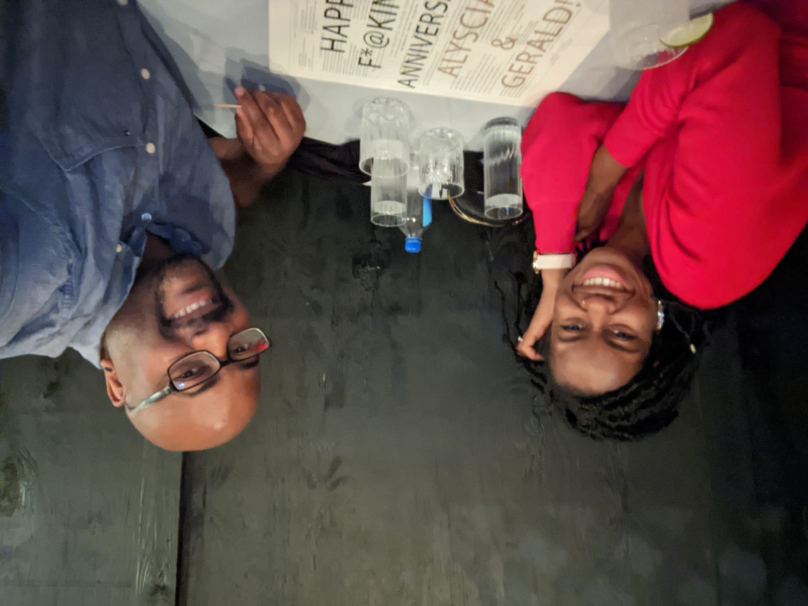 Six year anniversary celebration